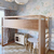Cama Puente Moderna Laqueada 190x80,90 o 100