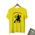 CAMISETA, ESTAMPA MANDELA VIVE, EM MALHA FIO PENTEADO 100% ALGODÃO