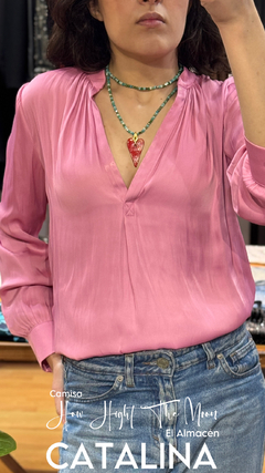 CAMISA HOW HIGH THE MOON - El Almacén de Adriana Kuntz