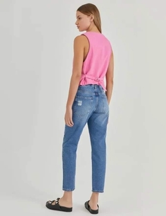 JEANS BOYFIT TASH BLUE - El Almacén de Adriana Kuntz