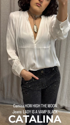 CAMISA HOW HIGH THE MOON - tienda online