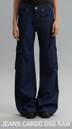 JEANS CARGO GIGI RAW