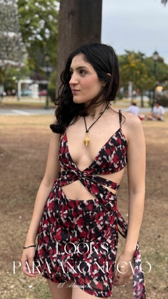 VESTIDO CORTO EVEN FLOW