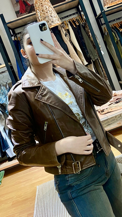 CAMPERA DE CUERO GOLDEN GIRLS - comprar online
