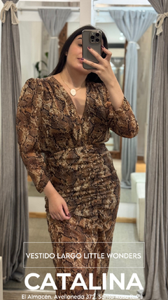 VESTIDO LARGO LITTLE WONDERS - comprar online
