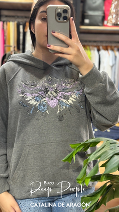 BUZO DEEP PURPLE - tienda online