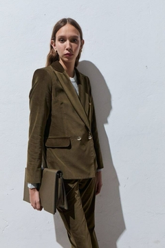 SACO ABOUT A GIRL (verde oliva) - comprar online