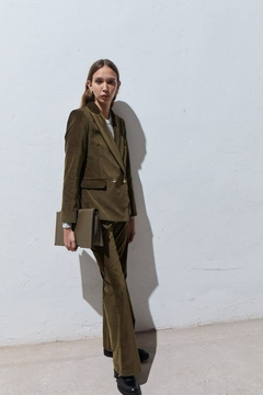 SACO ABOUT A GIRL (verde oliva) - tienda online