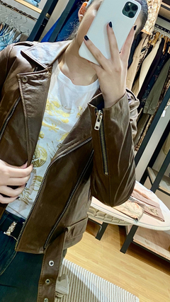 Imagen de CAMPERA DE CUERO GOLDEN GIRLS