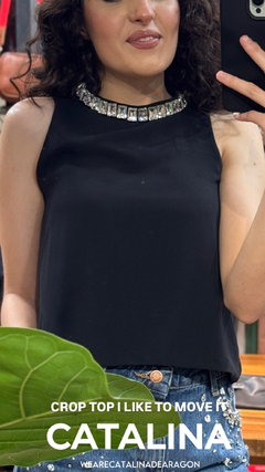 CROP TOP I LIKE TO MOVE IT - tienda online