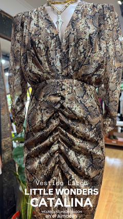 VESTIDO LARGO LITTLE WONDERS - tienda online