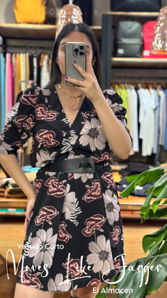 VESTIDO CORTO MOVES LIKE JAGGER - El Almacén de Adriana Kuntz