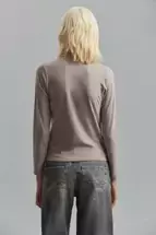 POLERA FINI visón - comprar online