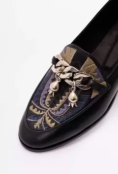 MOCASÍN NO ME ROMPAN LOS COCOS (negro) - comprar online