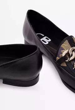 MOCASÍN NO ME ROMPAN LOS COCOS (negro) - El Almacén de Adriana Kuntz