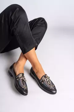 MOCASÍN NO ME ROMPAN LOS COCOS (negro) en internet