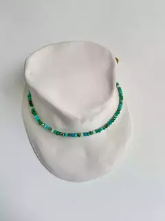COLLAR LOTUS TURQUESA - comprar online