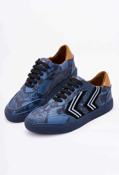 ZAPATILLA NO LO ENTENDERÍAN (Azul) - tienda online