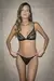 Exclusive, Triangulito y tanga regulable de puntilla - comprar online