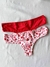 Feliz Navidad, Pack x2 culotteless de microfibra soft - Marlene