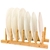 Suporte Para 6 Pratos - Bambu - comprar online