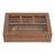 Caixa Decorativa Tampa Vidro 24cm
