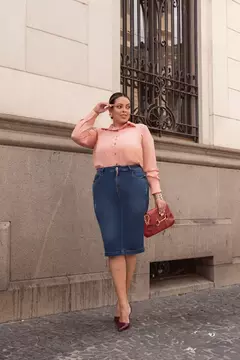 SAIA DENIM - 12814 - Joyaly - Bella Fiorella Moda Evangélica