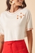 Conjunto 03 peças - Saia Regata Cropped - 70214 Joyaly - loja online
