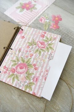 Papeles "Roses" - Beige en internet