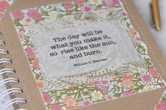 Cuaderno "Rise like the sun"