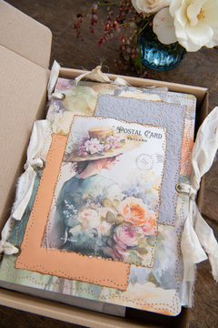 Postcards Journal (Box) Rose en internet