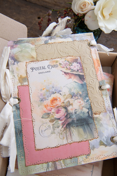 Postcards Journal (Box) Rose - tienda online