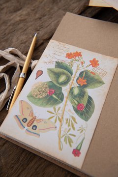 JOURNAL BOTANICAL "Mariposa grande" - comprar online