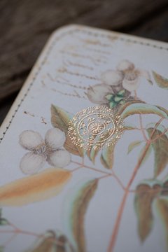 JOURNAL BOTANICAL "Mariposa Beige"