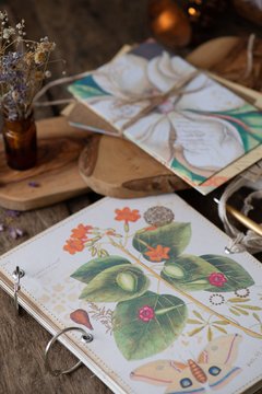 JOURNAL BOTANICAL "Mariposa Beige" en internet