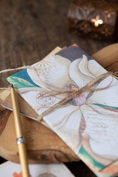 JOURNAL BOTANICAL "Mariposa Beige" en internet