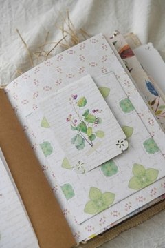 Journal tipo Midori grande tapa blanda - tienda online