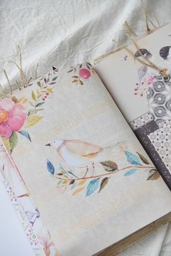 Journal tipo Midori grande tapa blanda en internet