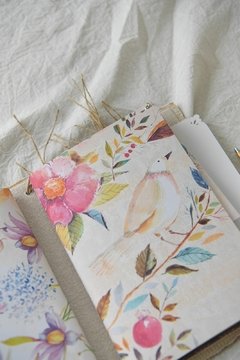 Journal tipo Midori grande tapa blanda - comprar online