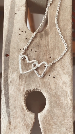 Collar corazones entrelazados - comprar online