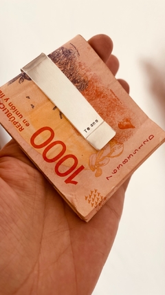 sujetador de billetes