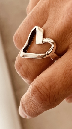 Anillo Corazon Organico