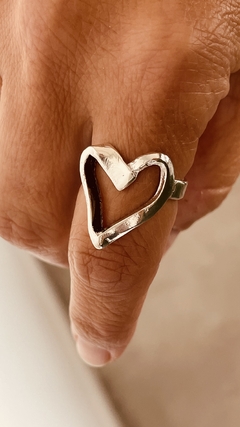 Anillo Corazon Organico - comprar online