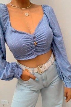 Cropped de Poá Manga Longa - comprar online