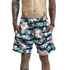 Shorts Summer Masculino Floral Listrado