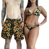 Kit Mozão Shorts e Biquini Asa Delta Girassol - comprar online