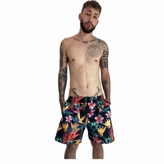 Shorts Summer Masculino Floral Colorido - comprar online