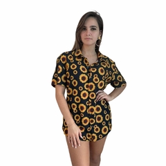 Camisão de Botão Girassol - Deluvi Store