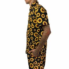 Kit Camisa de Botão e Shorts Girassol - comprar online