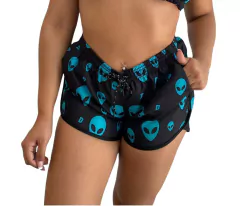 Shorts Summer Feminino Alien